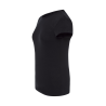 Camiseta Negra Manga Corta Mujer - Camisetas y Polos
