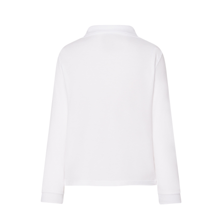 Polo Blanco Manga larga Infantil - Blusones, Camisas y Camisetas Regionales