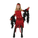 Comprar Disfraz de Charleston Rojo Infantil - Disfraces de Años 20 para Niña