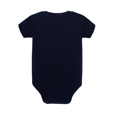 Body Negro Manga Corta Bebe - Bodys