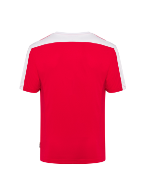 Camiseta Roja y Blanca - Chaquetas y Camisetas