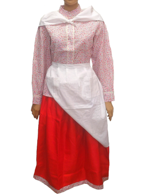 Conjunto Casera Mujer Rojo Laida - Trajes Neska o Baserritarra Mujer