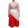 Conjunto Casera Mujer Rojo Laida - Trajes Neska o Baserritarra Mujer