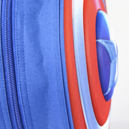 Mochila Escudo Capitan America 3D - Bolsos y Mochilas Frikis