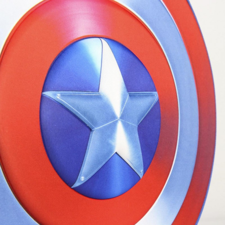 Mochila Escudo Capitan America 3D - Bolsos y Mochilas Frikis