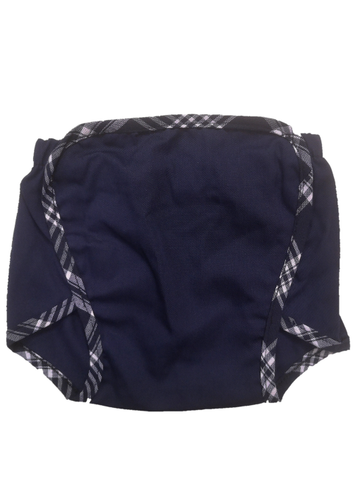 Cubrepañal de Azul - Trajes Vascos Bebe