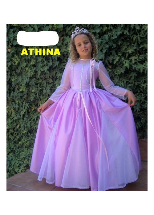 Disfraz de Princesa morada Athyna - Disfraces de Princesas para Niñas
