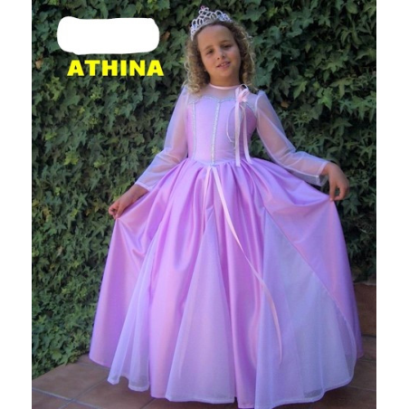 Disfraz de Princesa morada Athyna - Disfraces de Princesas para Niñas