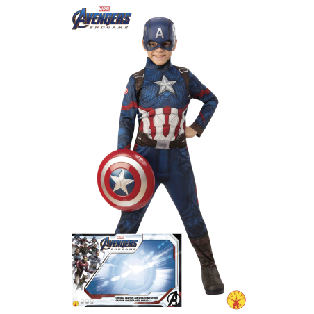 Disfraz de Capitan America con Escudo
