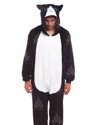 Disfraz de Gato Pijama Peluche - Disfraces de Animales Adultos
