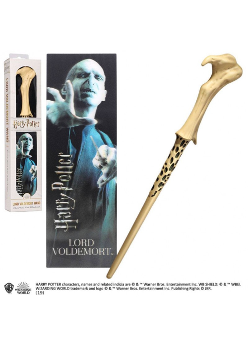 Varita MÃ¡gica de Lord Voldemort con marcapÃ¡ginas 3D - Otros regalos frikis