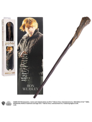 Varita MÃ¡gica de Ron Weasley con marcapÃ¡ginas 3D - Otros regalos frikis
