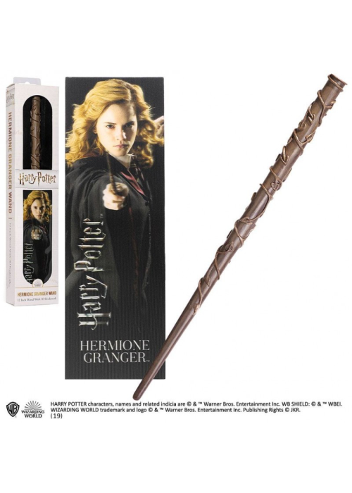 Varita MÃ¡gica de Hermione Granger con marcapÃ¡ginas 3D - Otros regalos frikis