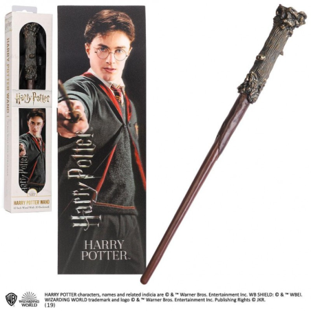 Varita MÃ¡gica de Harry Potter con marcapÃ¡ginas 3D - Otros regalos frikis