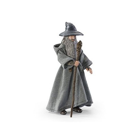 Figura Maleable Bendyfigs Gandalf el Gris -El Señor de los Anillos - Figuras