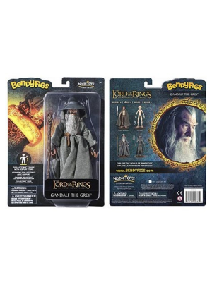 Figura Maleable Bendyfigs Gandalf el Gris -El Señor de los Anillos - Figuras