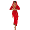 Disfraz de Hindu Mujer Rojo