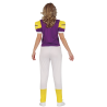 Disfraz de Jugadora de Rugby Morado