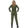 Disfraz de Aviadora Verde - Disfraces Militares Adultos