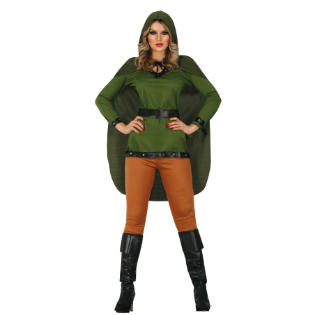 Disfraz de Arquera Verde