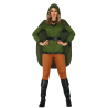 Disfraz de Arquera Verde - Robin Hood