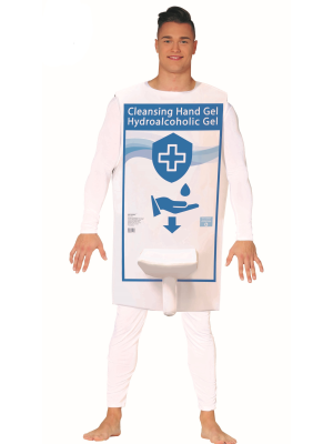 Disfraz de Dispensador de Gel Hidroalcoholico