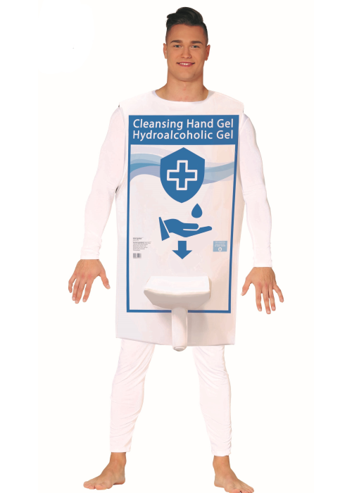 Disfraz de Dispensador de Gel Hidroalcoholico - Disfraces Cachondos