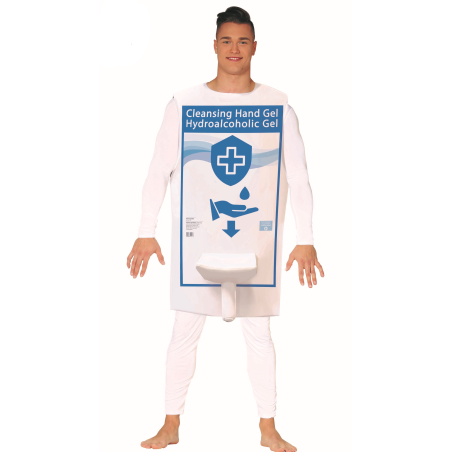 Disfraz de Dispensador de Gel Hidroalcoholico - Disfraces Cachondos