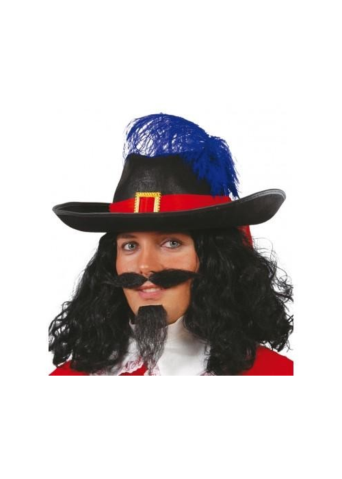Erosi Hat Musketeer Beltza bakarrik 3.50€ – mozorro Denda online