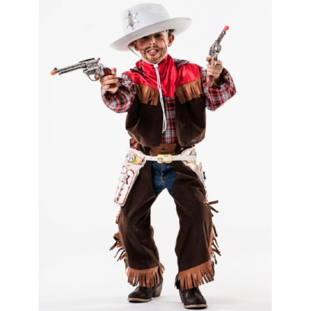 Disfraz de Vaquero Cuadros Infantil - Vaqueros
