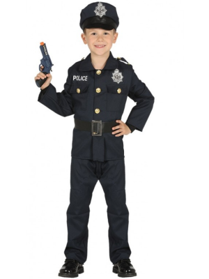 Disfraz de Policia Infantil - Disfraces de Policias y Presos para Niños
