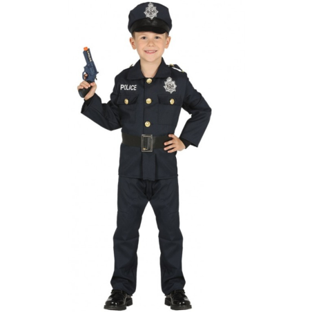 Disfraz de Policia Infantil - Disfraces de Policias y Presos para Niños