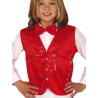 Chaleco Lentejuelas Rojo Infantil - Corpiños y Chalecos