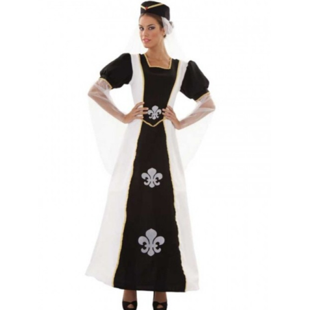 Disfraz de Duquesa Medieval de Lis - Disfraces Medievales para Mujer