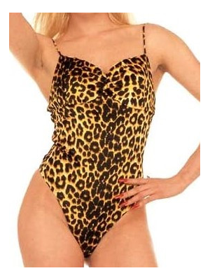 Disfraz de Body de Leopardo Mujer - Complementos de Rock y Punk