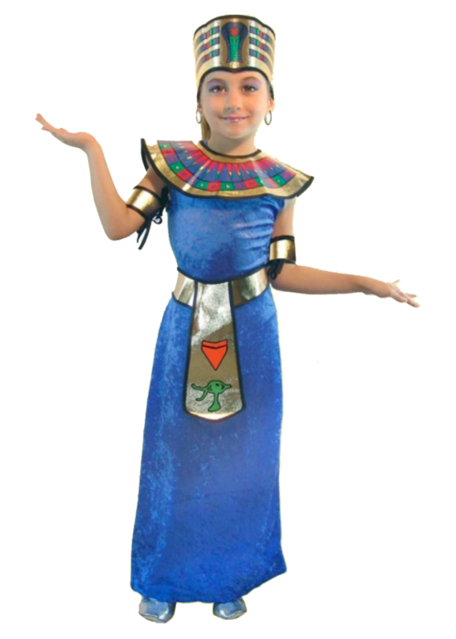 Disfraz de Nefertiti Infantil - Disfraces de Egipcios Infantiles