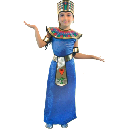 Disfraz de Nefertiti Infantil - Disfraces de Egipcios Infantiles