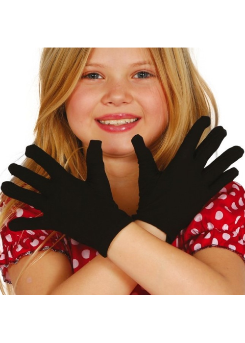 Guantes Negros Infantiles - Guantes
