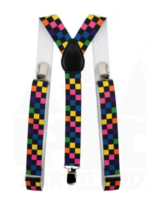 Comprar Tirantes de Cuadros Multicolor - Cinturones y Tirantes