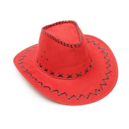 Sombrero Vaquero Tejano Rojo
