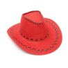 Sombrero Vaquero Tejano Rojo - Complementos de Vaqueros