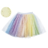 Tutu Multicolor Purpurina Estrellitas 30cm - Faldas y Pantalones