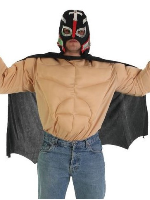 Mascara y Capa Luchador Adulto - Capas