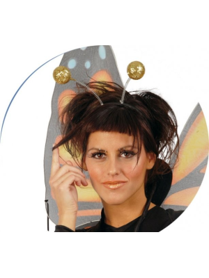 Diadema Escarcha Oro - Sombreros