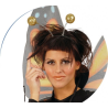 Diadema Escarcha Oro - Sombreros