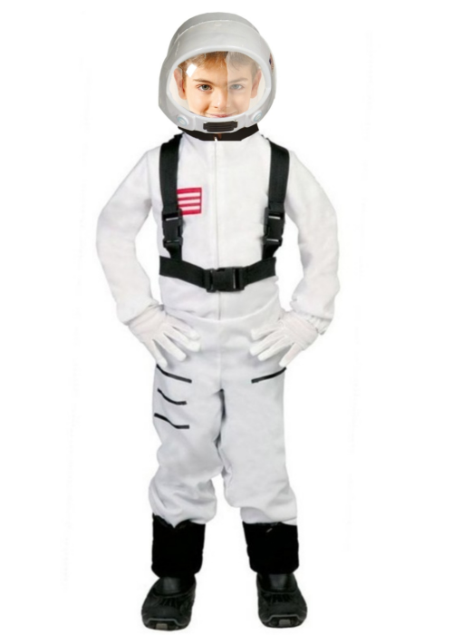 Disfraz de Astronauta infantil con Casco - Disfraces del Espacio para Niño