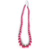 Collar de Sevillana Pequeño Fucsia - Pendientes, Collares y Pulseras