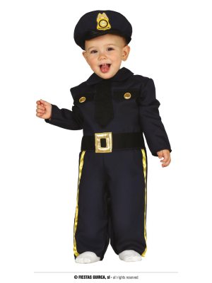 Disfraz de Policia Bebe - Oficios Bebes TABLETS