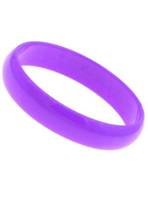 Pulsera de Aro Grande Morado - Pendientes, Collares y Pulseras