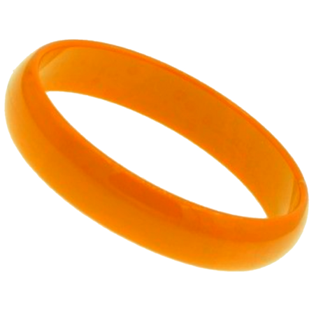 Pulsera de Aro Grande Naranja - Pendientes, Collares y Pulseras